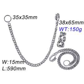 Hiphop Woven Chain Men Jewelry Trousers Chains