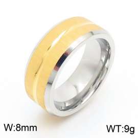 Stainless Steel Gold-plating Ring