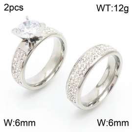 Stainless Steel Lover Ring