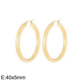 Stainless steel simple fashion ear ring