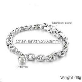 Stainless steel splicing bracelet