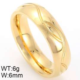 Stainless Steel Gold-plating Ring