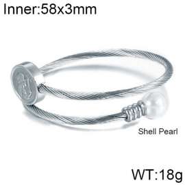 Stainless Steel Wire Bangle