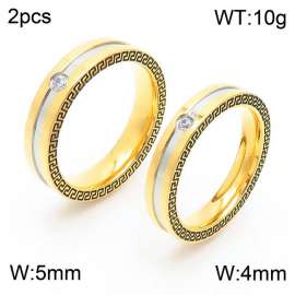 Stainless Steel Lover Ring