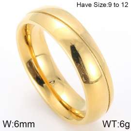 Stainless Steel Gold-plating Ring