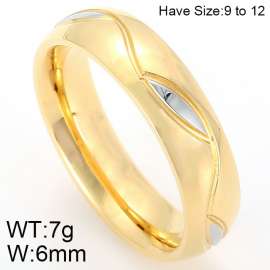 Stainless Steel Gold-plating Ring