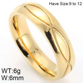 Stainless Steel Gold-plating Ring