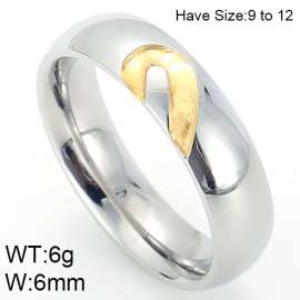 Stainless Steel Gold-plating Ring