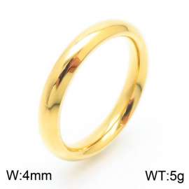 Stainless Steel Gold-plating Ring