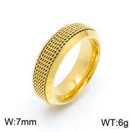 Stainless Steel Gold-plating Ring