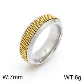 Stainless Steel Gold-plating Ring