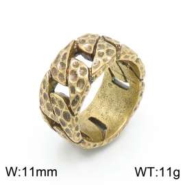 Stainless Steel Gold-plating Ring