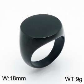 Stainless Steel Black-plating Ring