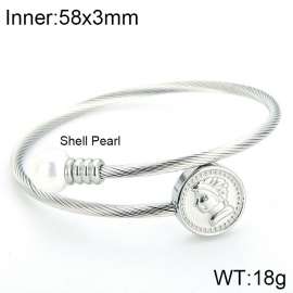 Stainless Steel Wire Bangle