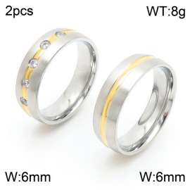 Stainless Steel Lover Ring