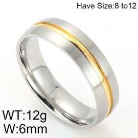 Stainless Steel Gold-plating Ring