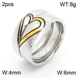 Stainless Steel Lover Ring