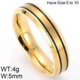 Stainless Steel Gold-plating Ring