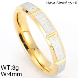 Stainless Steel Gold-plating Ring