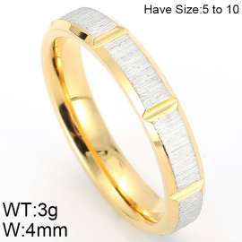 Stainless Steel Gold-plating Ring