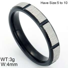 Stainless Steel Black-plating Ring