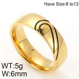 Stainless Steel Gold-plating Ring