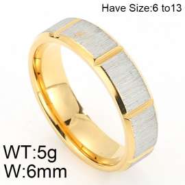 Stainless Steel Gold-plating Ring