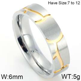 Stainless Steel Gold-plating Ring