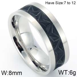 Stainless Steel Black-plating Ring