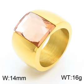 New Design Stone Fashion Gold Ring