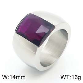 Factory Wholease Jewelry Stainless Stell Stone Ring