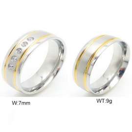 Stainless Steel Lover Ring