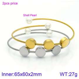 Stainless Steel Wire Bangle