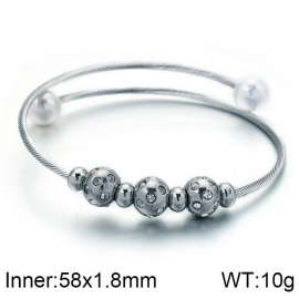 Stainless Steel Wire Bangle