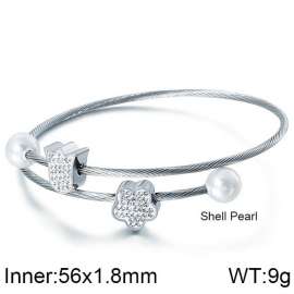 Stainless Steel Wire Bangle