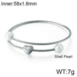 Stainless Steel Wire Bangle