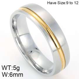 Stainless Steel Gold-plating Ring