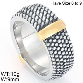 Stainless Steel Gold-plating Ring