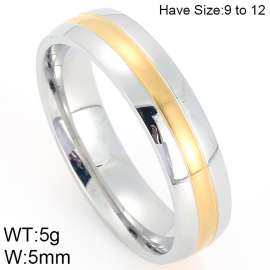 Stainless Steel Gold-plating Ring