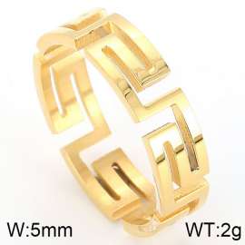 Stainless Steel Gold-plating Ring