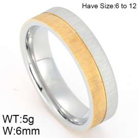 Stainless Steel Gold-plating Ring