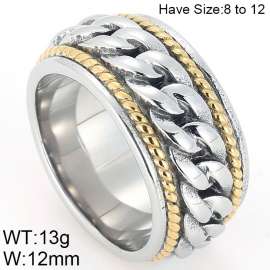 Stainless Steel Gold-plating Ring