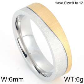 Stainless Steel Gold-plating Ring