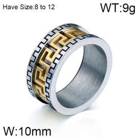 Stainless Steel Gold-plating Ring