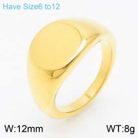 Stainless Steel Gold-plating Ring