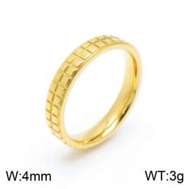 Stainless Steel Gold-plating Ring