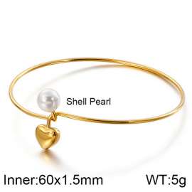 Stainless Steel Gold-plating Bangle