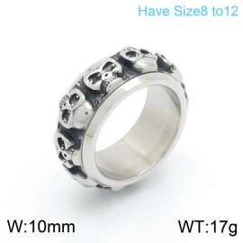 Stainless Skull Ring