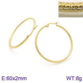 SS Gold-Plating Earring