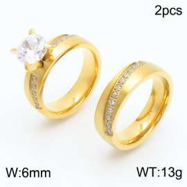 Stainless Steel Lover Ring